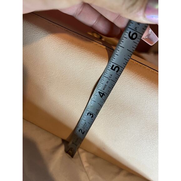 Versace Beige 19.69 Abbigliamento Sportivo Leather Handbag - Picture 10 of 12